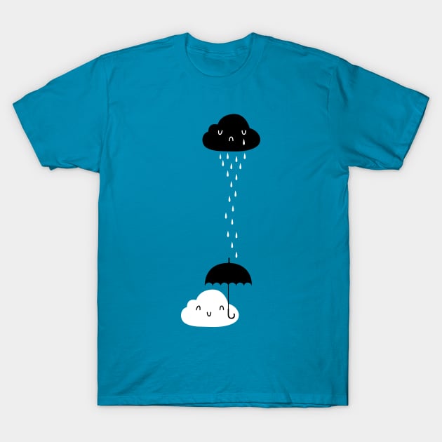 A Cloudy Day T-Shirt by demonigote